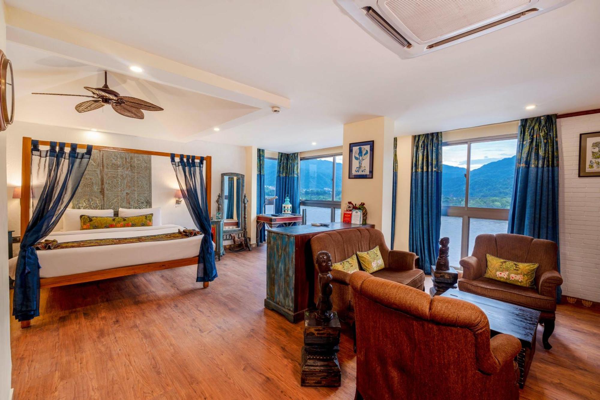 GANGA KINARE- A Riverside Boutique Resort, Rishīkesh Extérieur photo